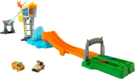 hot-wheels-racerverse-jurassic-world-kolejka-linowa-blue-zestaw-tor-z-2