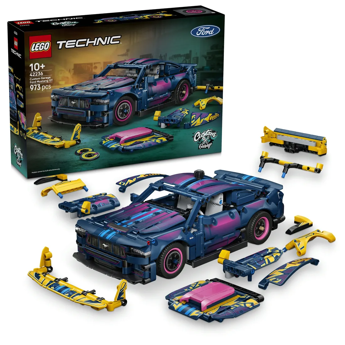 lego-technic-warsztat-tuningowy-samochod-ford-mustang-gt-42236-stan-nowy