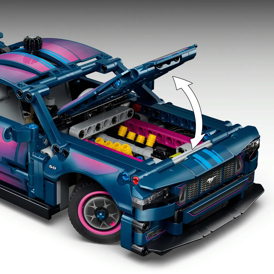 lego-technic-warsztat-tuningowy-samochod-ford-mustang-gt-42236-stan-nowy