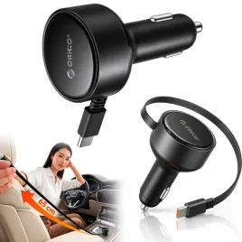 szybka-ladowarka-samochodowa-60w-usb-c-usb-a-zwijany-kabel-65cm-dc-orico