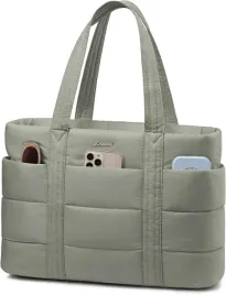 torba-damska-puchowa-na-laptopa-156-cala-lekka-z-11-kieszeniami-zielona