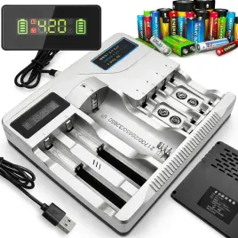 uniwersalna-szybka-ladowarka-do-akumulatorkow-baterii-7-gniazd-aaa-usb