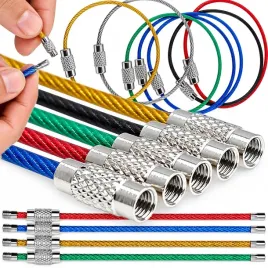 10x-brelok-breloczek-kolko-linka-stalowa-skrecana-do-kluczy-edc-10-sztuk