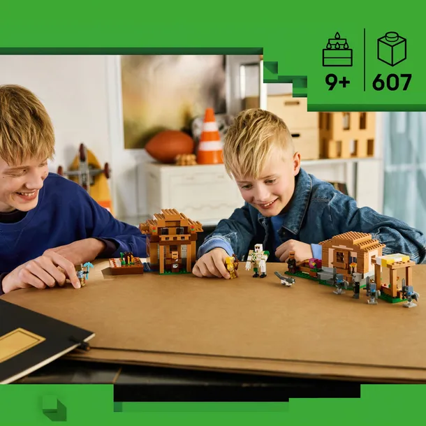 lego-minecraft-najazd-przywolywaczy-na-wioske-21596-liczba-elementow-607