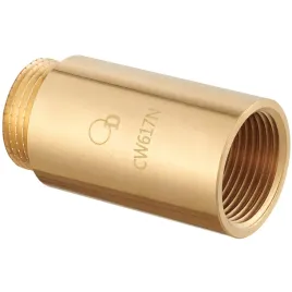 przedluzka-mosiezna-1-cal-dn25-dlugosc-40-mm