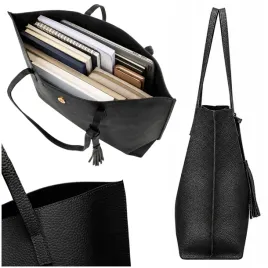 torebka-damska-shopper-czarna-duza-pojemna-skorka-szkola-praca-uniwersalna