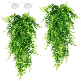 dekoracja-terrarium-roslina-wiszaca-sztuczna-2-szt-z-przyssawka-zielona