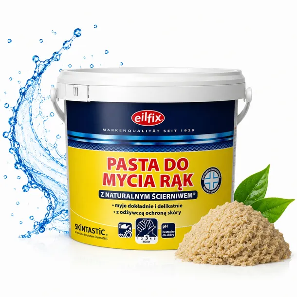 Eilfix Pasta BHP Do Mycia Rąk 5L Z Naturalnym Ścierniwem Bez Piasku