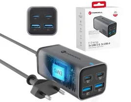 ladowarka-biurkowa-forcell-gan-iii-2-x-usb-c-2-x-usb-a-qc4-0-pd-5a-100w