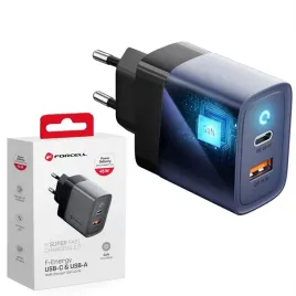 bardzo-szybka-ladowarka-do-telefonu-forcell-gan-usb-c-usb-a-qc4-0-pd-4a-45w
