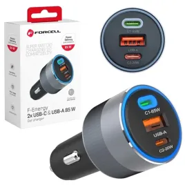 ladowarka-samochodowa-forcell-2-xusb-c-usb-a-qc4-0-pd-sfc2-0-3a-85w-szara