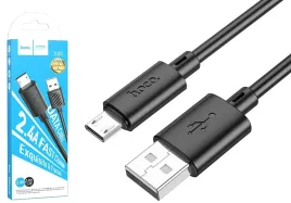 kabel-usb-a-do-micro-usb-hoco-x88-24a-1m-bialy