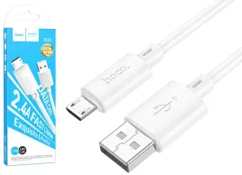 kabel-usb-a-do-micro-usb-hoco-x88-24a-1m-bialy
