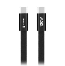 plaski-kabel-usb-c-do-usb-c-forcell-qc4-0-pd-5a-100w-12m-czarny