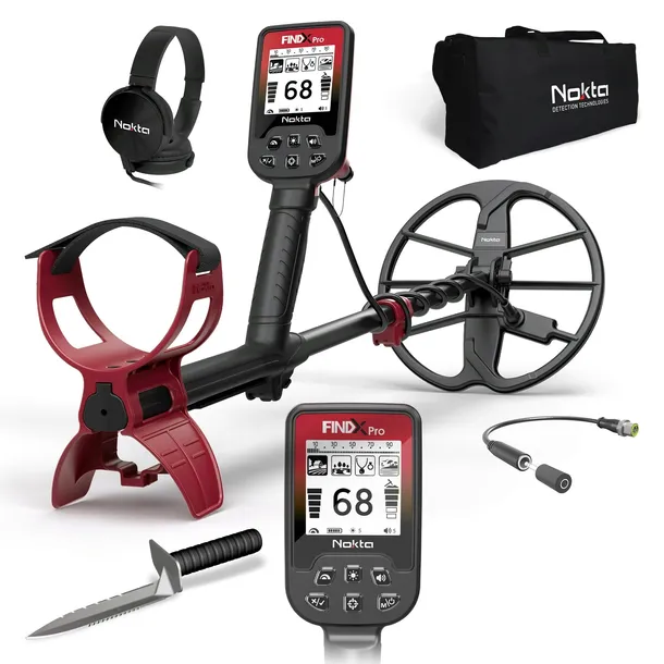 Wykrywacz Metali Detektor Metalu Nokta FindX Pro SX28 Cewka 11"