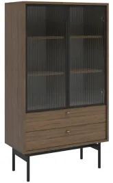 witryna-wysoka-olar-85-cm-cztery-polki-i-dwie-szuflady-carini-naturalny