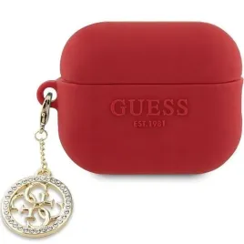 guess-guap23dslghdf-do-airpods-pro-2-cover-czerwony-3d-rubber-diamond-charm