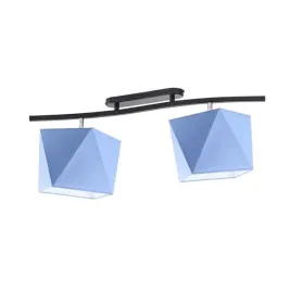 lampa-sufitowa-plafon-niebieska-zyrandol-regulowana-led-e27-abazur-modna