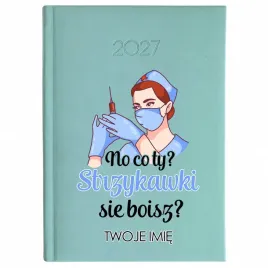 kalendarz-tygodniowy-a5-2027-planer-prezent-dla-pielegniarki-imie-lazurowy