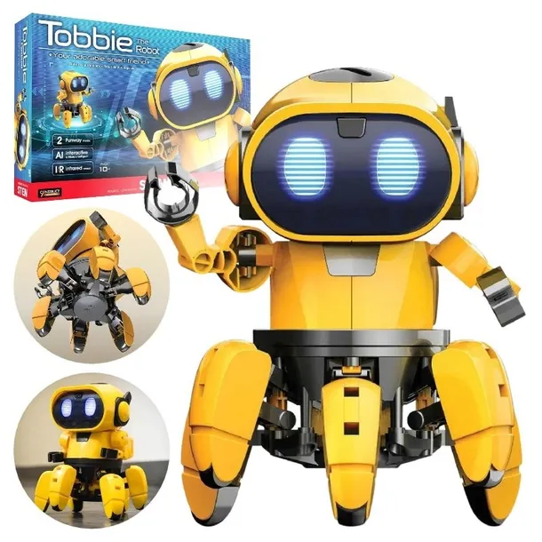 ZABAWKA EDUKACYJNA TOBBIE THE ROBOT INTERAKTYWNY ZESTAW PREZENT DLA DZIECI