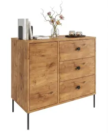 komoda-do-salonu-sypialni-86-cm-dab-lancelot-3-szuflady-drzwi