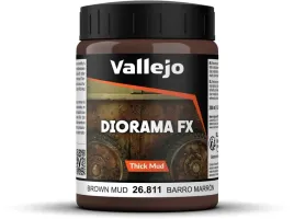 vallejo-26811-diorama-fx-thick-mud-brown-mud-200-ml