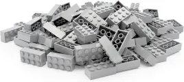 klocki-lego-classic-2x4-jasnoszare-100-sztuk-zestaw-basic-bricks