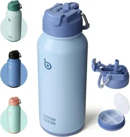 butelka-na-wode-950-ml-ze-slomka-izolowana-niebieska-na-silownie