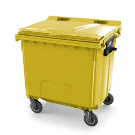 kontener-pojemnik-na-odpady-smieci-1100l-zolty-hit