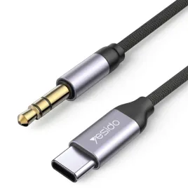 adapter-yesido-yau20-kabel-type-c-do-3-5mm-aux-1m-anti-noise-kabel-audio