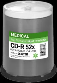 traxdata-ritek-cd-r-700mb-52x-printable-medical-cake-100-901ck100iw-md