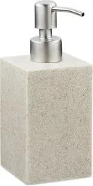 dozownik-mydla-300-ml-bezowy-z-pompka-ze-stali-nierdzewnej-do-lazienki