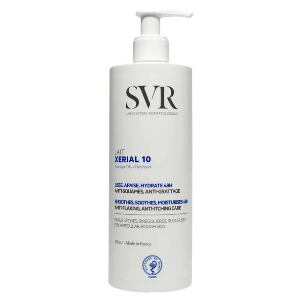 SVR Xérial 10 Nawilżające Mleczko do Skóry Suchej i łuszczącej się 400ml