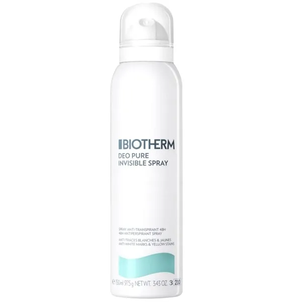 Biotherm Deo Pure Invisible 48H – Antyperspirant W Sprayu 150 Ml