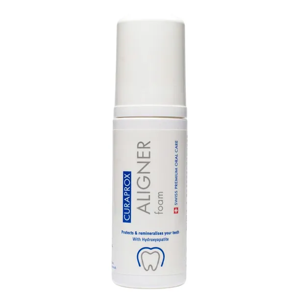 CURAPROX Aligner Foam pianka do pielęgnacji nakładek ortodontycznych 40 ml