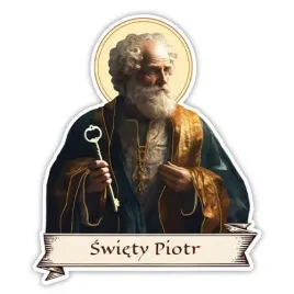 naklejka-religijna-swiety-piotr