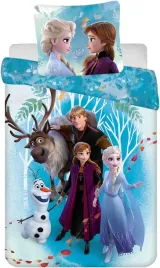 posciel-disney-frozen-160x200-dla-dzieci-z-olafem-i-elsa-2-szt