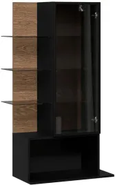 witryna-czarna-przeszklona-na-ksiazki-do-salonu-70-cm-aristo