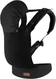nosidelko-ergonomiczne-momi-flow-czarne-3-48-mies-4-20-kg-z-kapturem
