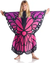 koc-z-rekawami-kanguru-butterfly-kids-rozowy-niebieski-czarny-taglia-unica