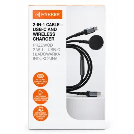 hykker-przewod-2w1-usb-c-i-ladowarka-indukcyjna-12m-czarny