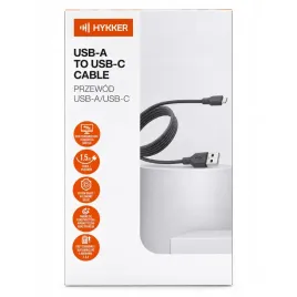 hykker-przewod-usb-a-usb-c-15m-szary