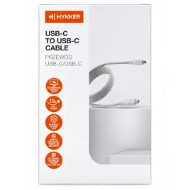 hykker-przewod-usb-c-usb-c-15m-bialy