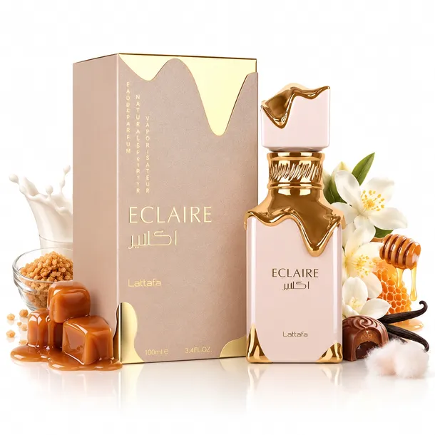 LATTAFA Eclaire EDP 100 ml – Damskie Perfumy Arabskie Karmel Wanilia Pralina