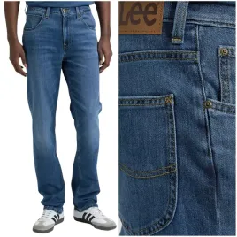 lee-brooklyn-archie-lightweight-proste-ciemne-spodnie-jeansowe-w38-l32
