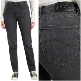 lee-carol-new-season-wysokie-proste-szare-damskie-spodnie-jeansowe-w32-l33