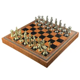 italfama-napoleon-szachy-brazowo-czarna-plansza-skorzana-48cm