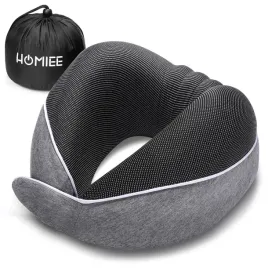 homiee-poduszka-na-szyje-piankowa-podrozna-ergonomiczna-szara-25x25cm