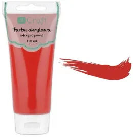 farba-akrylowa-w-tubie-tubce-120-ml-dpcraft-czerwona-hot-red