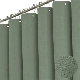 zaslona-prysznicowa-180x200-cm-wodoszczelna-odporna-na-plesn-zielona